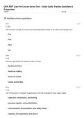 DFW ARFF Class Pre-Course Survey Test &ndash; Study Guide&comma; Practice Questions & Preparation