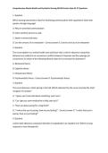Comprehensive Mental Health and Psychiatric Nursing NCLEX Practice Quiz &num;2&colon; 75 Questions