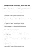 FFM Exam 1 Study Guide &ndash; Practice Questions&comma; Flashcards & Exam Review
