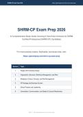 SHRM-CP Exam Prep 2026 &vert; 50&plus; Exam Questions&comma; Answers & Explanations &vert; SHRM Certification Study Guide for HR Professionals