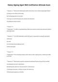 Notary Signing Agent NSA Certification Ultimate Exam