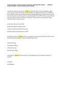 ACLS Practice Exam  Question with Proven  Answers&sol;ALL QUESTIONS AND CORRECT ANSWERS &vert; ALREADY GRADED A&plus; &vert;LATEST VERSION &lpar;JUST RELEASED&rpar;