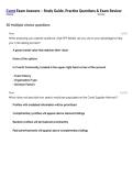 Cvent Exam Answers &ndash; Study Guide&comma; Practice Questions & Exam Review
