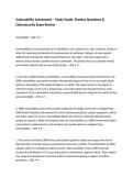 Vulnerability Assessment &ndash; Study Guide&comma; Practice Questions & Cybersecurity Exam Review