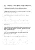 GPS &lpar;FW&rpar; Study Guide &ndash; Practice Questions&comma; Flashcards & Exam Review