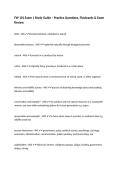 FW 101 Exam 1 Study Guide &ndash; Practice Questions&comma; Flashcards & Exam Review