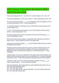 NAO Volume 3 Questions & Answers 2026 &vert; Latest Review Guide &vert; Comprehensive Exam Prep