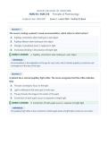 NUR210 &sol; NUR 210 Exam 2 &lpar;Latest 2026 &sol; 2027&rpar;&colon; Principles of Pharmacology &vert; Questions and Verified Answers &vert; 100&percnt; Correct &vert; Grade A - Galen