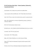 FW 101 Final Exam Study Guide &ndash; Practice Questions&comma; Flashcards & Comprehensive Review