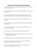 CERTIFIED OPHTHALMIC ASSISTANT QUESTIONS AND ANSWERS&period;
