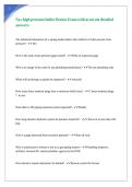 Nyc high pressure boiler license Exam with accurate detailed answers