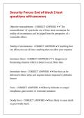 Security Forces End of block 2 test questions with answers&period;