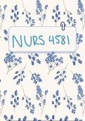 NURS 4581 Final Exam Study Guide ABGs & Chest Tube Management-Test Guide Review 2026