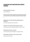NH BOATING TEST&vert;QUESTIONS AND CORRECT ANSWERS
