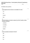 AGEC 340 Final Exam Review &ndash; Practice Questions&comma; Flashcards & Comprehensive Study Guide