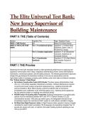 The Elite New Jersey Supervisor of Building Maintenance Test Bank &lpar;2026&sol;2027&rpar; &vert; Complete 19&plus; Question S-Tier Study Guide