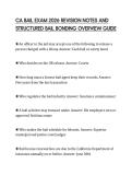CA BAIL EXAM 2026 REVISION NOTES AND&NewLine;STRUCTURED BAIL BONDING OVERVIEW GUIDE