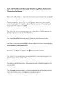 AGEC 330 Final Exam Study Guide &ndash; Practice Questions&comma; Flashcards & Comprehensive Review