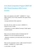 Army Body Composition Program &lpar;ABCP&rpar; AR 600-9 Board Questions With Correct Answers&period;