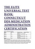 2026&sol;2027 The Elite S-Tier Test Bank&colon; Connecticut DDS Medication Administration Certification &lpar;Complete 19&plus; Question Mastery&rpar;