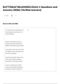 EMT FISDAP READINESS EXAM 4 Questions and Answers &lpar;2026&rpar; &lpar;Verified Answers&rpar;