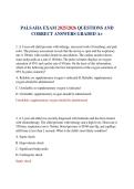PALS AHA EXAM 2025&sol;2026 QUESTIONS AND CORRECT ANSWERS GRADED A&plus;