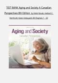 Aging and society canadian perspectives 7th edition test bank - Copy