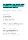 BSN HESI 266 MED SURG ACTUAL TEST &NewLine;PAPER 2026 QUESTIONS AND SOLUTIONS &NewLine;GRADED A&plus; 
