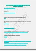 AYPO Real Estate Principles of Real Estate Exam Study Guide Questions and Answers&period;