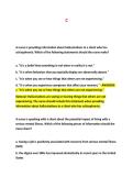ATI SCHIZOPHRENIA SPECTRUM DISORDERS AND PSYCHOSIS FINAL EXAM QUESTIONS AND CORRECT DETAILED ANSWERS LATEST UPDATES 2026-2027 &lpar;100&percnt; VERIFIED ANSWERS&rpar; ALREADY GRADED A&plus;