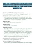 BTM 200 COMPREHENSIVE STUDY GUIDE&NewLine;2026 FULL QUESTIONS AND SOLUTIONS&NewLine;GRADED A&plus;