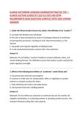 ILLINOIS AUCTIONEER LICENSING EXAMINATION PRACTICE TEST &vert; ILLINOIS AUCTION LICENSE ACT &lpar;225 ILCS 407&rpar; AND IDFPR REQUIREMENTS EXAM QUESTIONS COMPLETE WITH 100&percnt; VERIFIED ANSWERS
