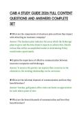 CAIB 4 STUDY GUIDE 2026 FULL CONTENT&NewLine;QUESTIONS AND ANSWERS COMPLETE&NewLine;SET