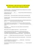 RDH 150-Exam 1 with all Correct & 100&percnt; Verified Answers &vert;Latest Version &vert;Already Graded A&plus;