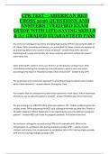 American Red Cross CPR Certification 2026 &ndash; Study Guide and Practice Questions for Life-Saving Skills