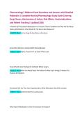 Pharmacology 2 Midterm Exam Questions and Answers with Detailed Rationales &vert; Complete Nursing Pharmacology Study Guide Covering Drug Classes&comma; Mechanisms of Action&comma; Side Effects&comma; Contraindications&comma; and Patient Teaching &vert; Updated 2026