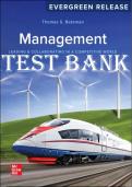 Test Bank &mdash; Management&colon; Leading & Collaborating in a Competitive World&comma; 2025 Release &lpar;Bateman&comma; Snell&comma; Konopaske&comma; 2025&rpar; &vert; All Chapters 1-18 Covered&NewLine;
