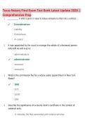 Texas Notary Final Exam 2026 &vert; Comprehensive Prep Guide &vert; Latest Review Resource