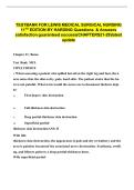 Lewis&rsquo;s Medical-Surgical Nursing &lpar;11th Edition&rpar; &ndash; Harding &ndash; Test Bank Questions and Answers &lpar;Chapters 21&ndash;29&comma; Latest Update&rpar; &ndash; Exam Review and Practice Material