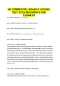 NH COMMERCIAL BOATING LICENSE TEST EXAM QUESTIONS AND ANSWERS&period;