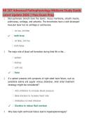 NR 507 Advanced Pathophysiology Midterm Study Guide 2026 &vert; Latest Update &vert; Comprehensive Exam Prep