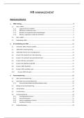 Samenvatting - HRM 1&colon; HR-processen en trends &lpar;MKM59a&rpar;