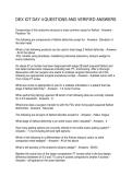 DEX IOT DAY 4 QUESTIONS AND VERIFIED ANSWERS