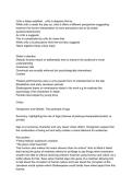 OTHELLO ESSAY PLANS ON KEY THEMES