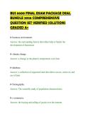 BUS 6600 FINAL EXAM PACKAGE DEAL &NewLine;BUNDLE 2026 ACTUAL EXAM SCRIPT FULL &NewLine;QUESTIONS CORRECT ANSWERS GRADED &NewLine;A&plus;