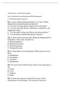 NSG 318 Exam 1 NCLEX Practice Questions and Answers &vert; 2026 Update &vert; 100&percnt; Correct - GCU&period;