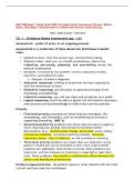 NSG 3160 Exam 1 Study Guide 2026 &vert; Complete Health Assessment Review &vert; Mental Status&comma; Vital Signs&comma; Communication & Cultural Assessment &vert; Galen Nursing&period;