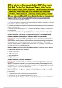 CJ101 Introduction to Criminal Justice Updated 2026 &vert; Comprehensive Study Guide&comma; Practice Exam Questions and Answers&comma; Exam Prep Test Bank&comma; Criminal Justice System Foundations&comma; Law Enforcement Operations&comma; Criminal and Constitutional Law&comma; Court Processes an