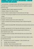 Campbell Biology in Focus &lpar;3rd Edition&rpar; &ndash; Chapter 4 Questions and Answers&colon; Comprehensive Study Guide and Exam Review