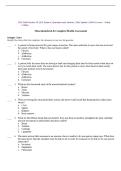 NSG 3160 Exam 1&comma;2&comma;3 and 4 Bundle with complete solutions&period;